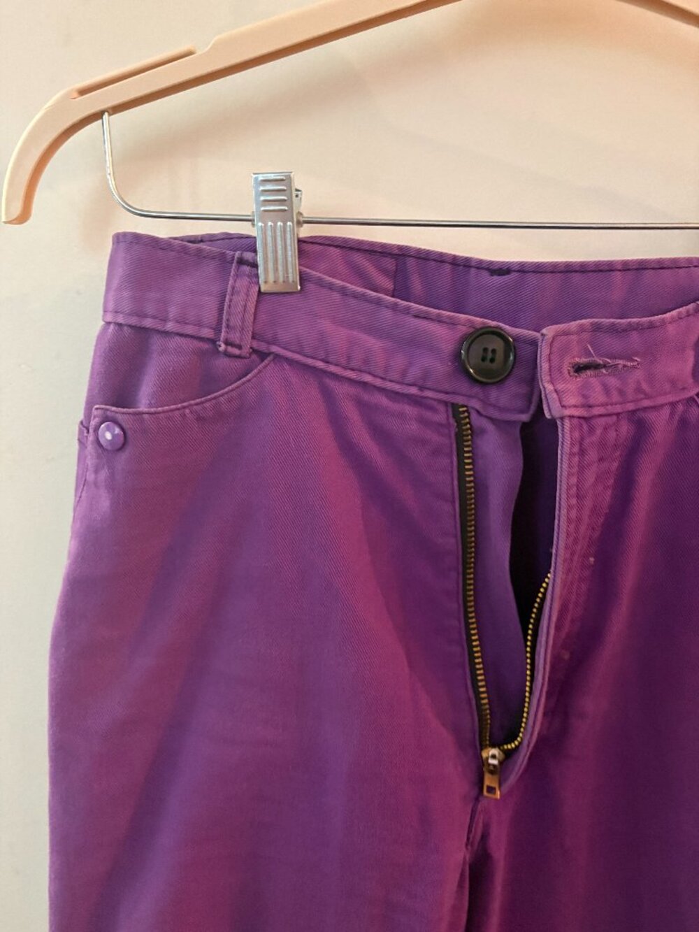 Vintage Rockies Purple High-Waist Jeans Sz ~28 Western